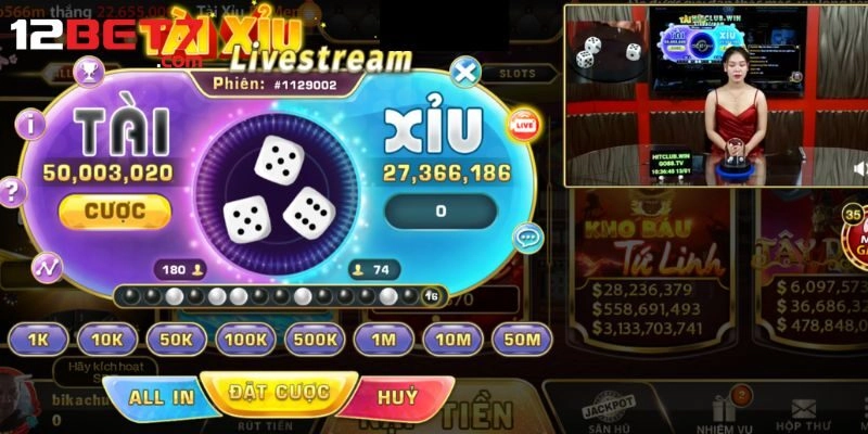 Tham gia cá cược tài xỉu livestream có nhiều trải nghiệm tuyệt vời